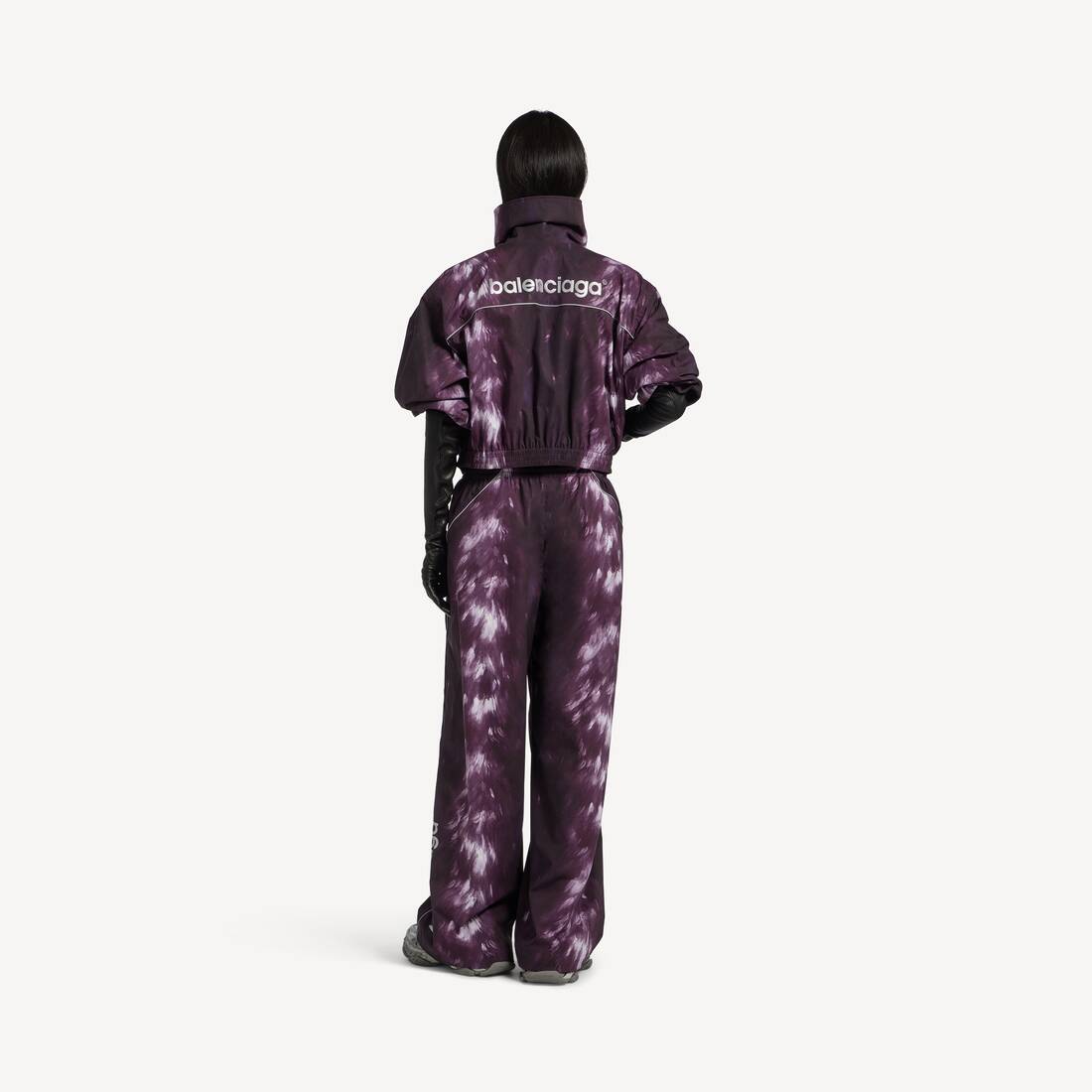 Women's Bodies Tracksuit Pants in Violet | Balenciaga United States EN - Image 4