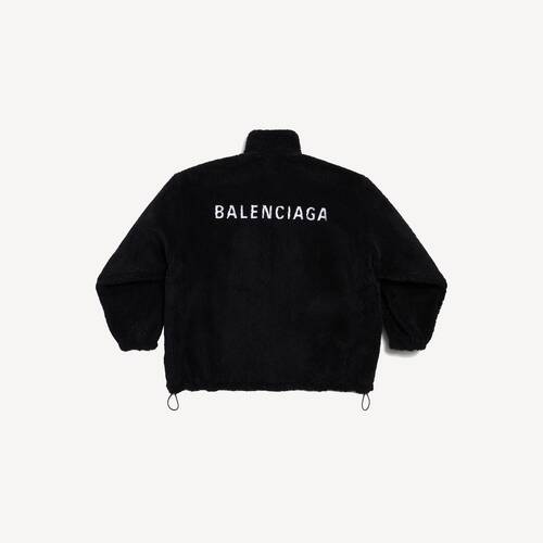 balenciaga back zip-up jacket