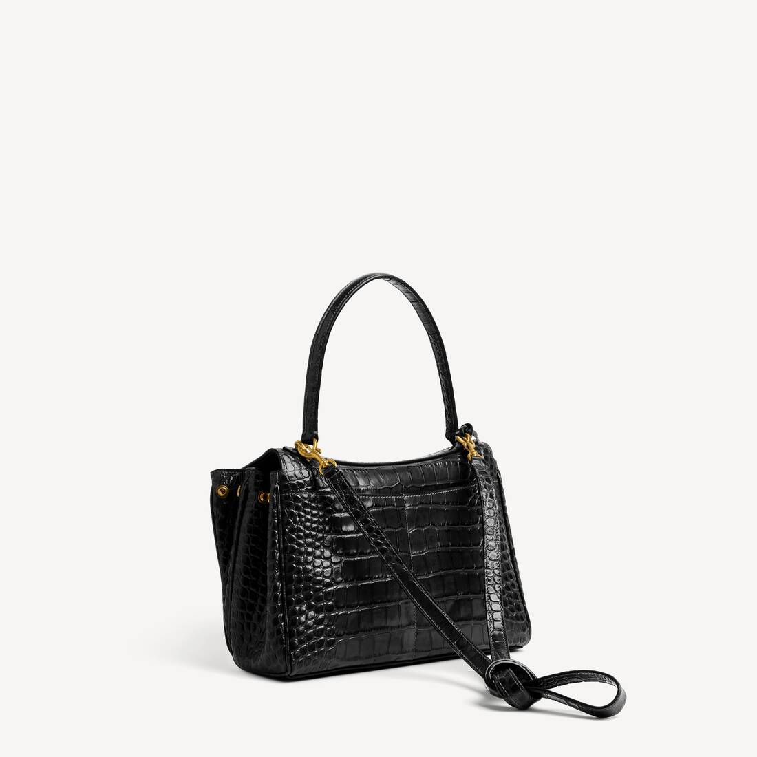 Women's Rodeo Handbag Small in Black | Balenciaga Latvia EN - Image 3