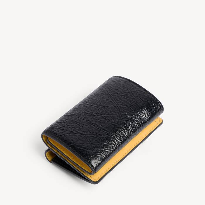 Women's Token Mini Wallet in Black - Women | Balenciaga Australia EN - Image 2