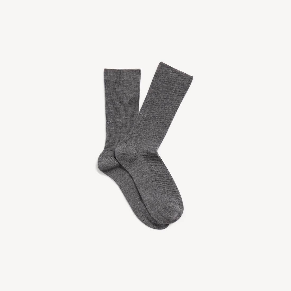 グレー メランジ の メンズ ロゴソックス | Balenciaga 日本 JA - Image 2