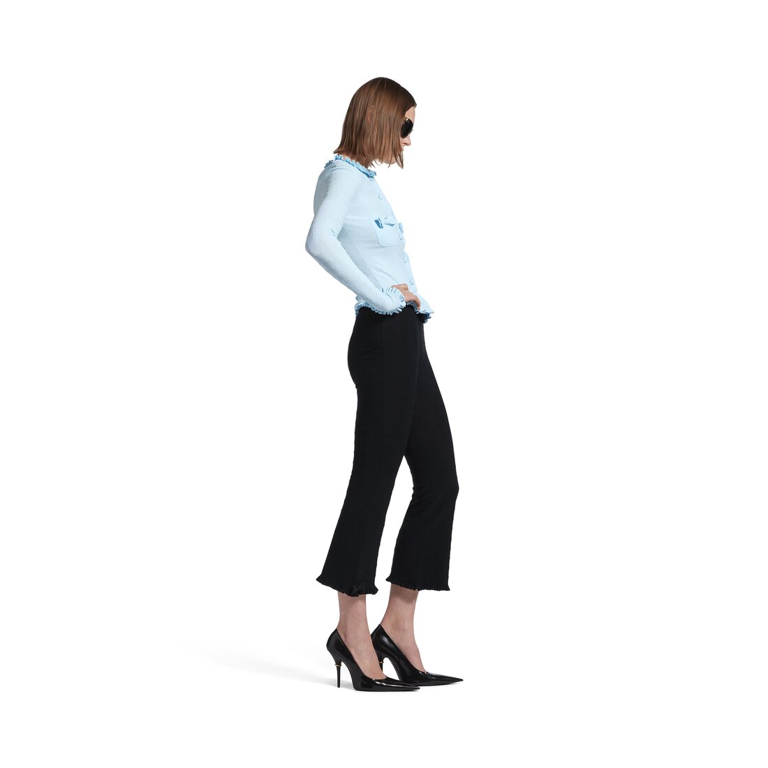 【美品】BALENCIAGA バレンシアガ カーディガン 38 BALENCIAGA - バレンシアガ BALENCIAGA カーディガンの通販 by