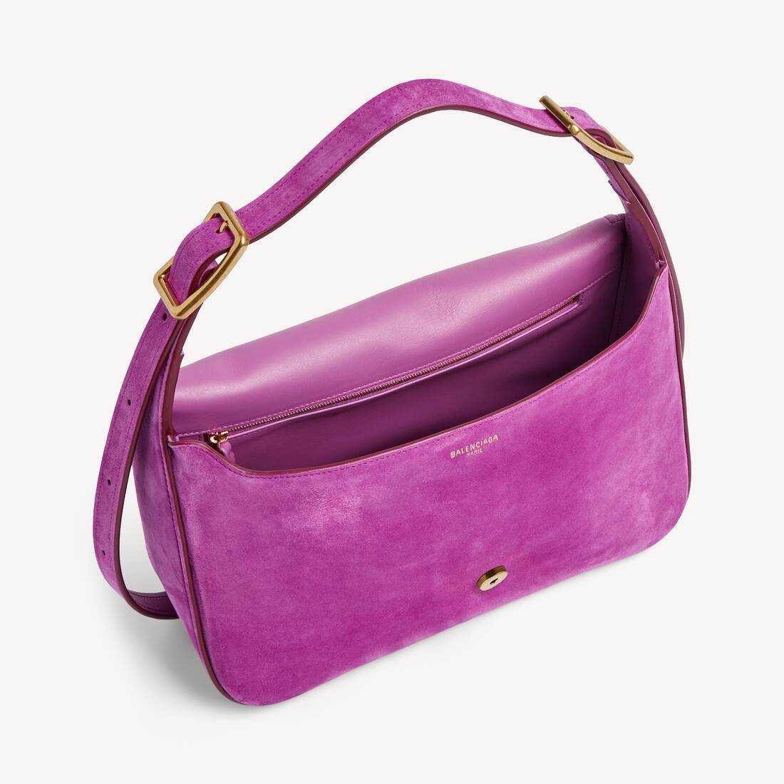 Borsa A Spalla Clicca Media da Donna in Azalea | Balenciaga Italia IT - Image 5