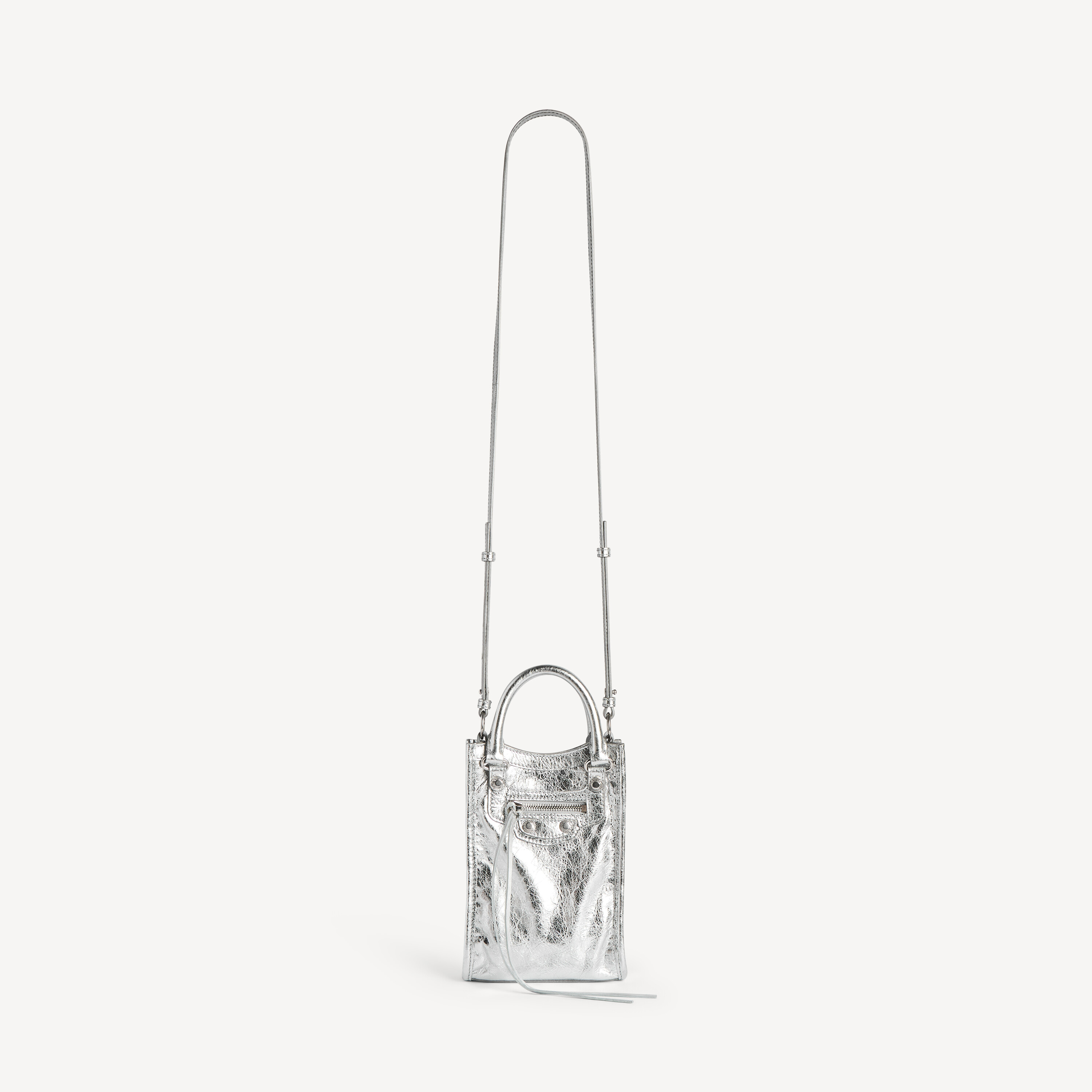Balenciaga le city tote phone holder