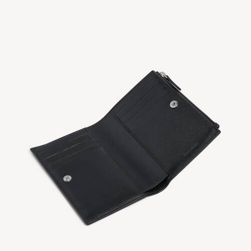 cash folded vertical card holder