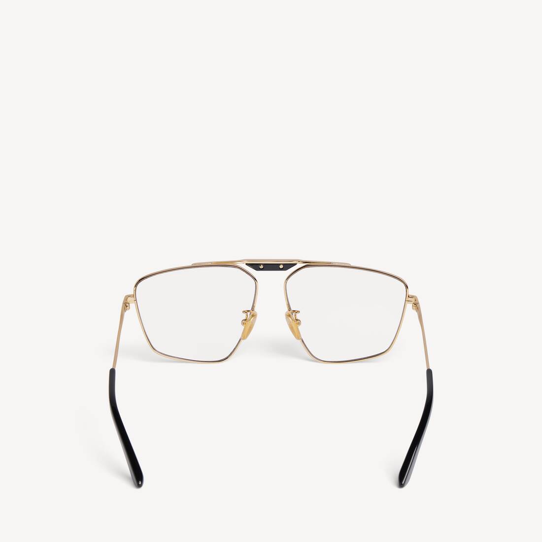 Tag 2.0 Navigator Sunglasses in Gold | Balenciaga Canada EN - Image 2
