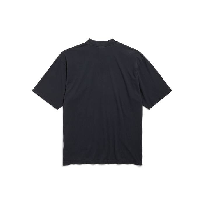 cursive t-shirt mittlere passform