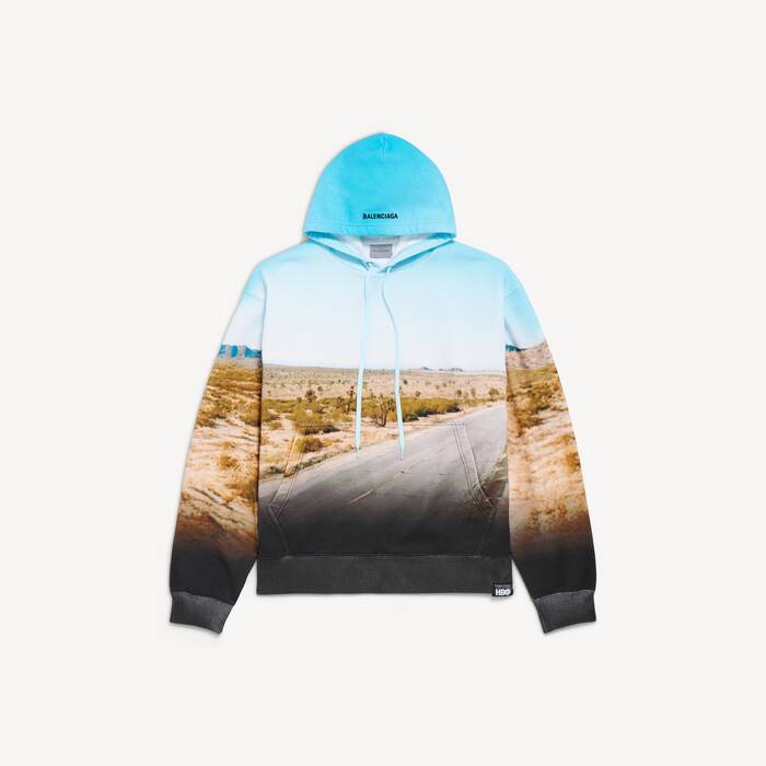 Men's Remember Me? Oversized Hoodie in White - Men | Balenciaga United States EN - Image 2