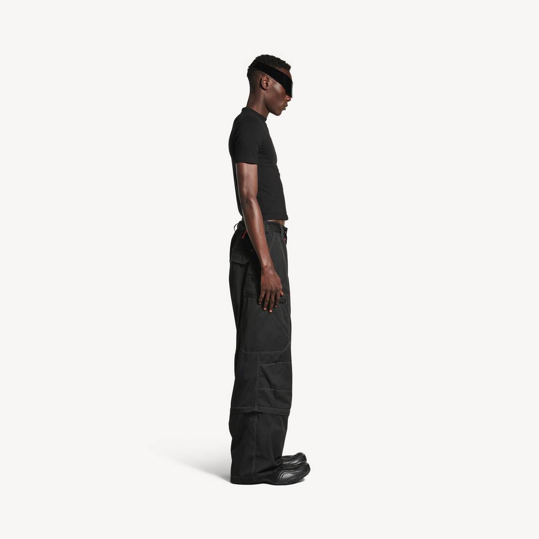 Men's Utility Work Pants in Black | Balenciaga Australia EN - Image 3