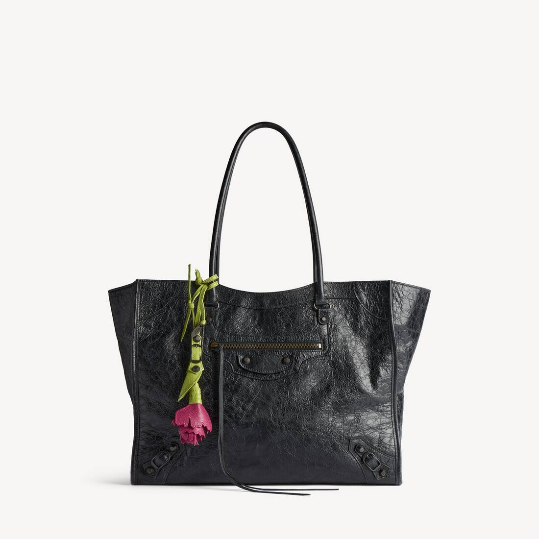 Colgante/llavero Clavel Le City  para Mujer en Pistacho/rosa | Balenciaga Espa&ntilde;a ES - Image 4