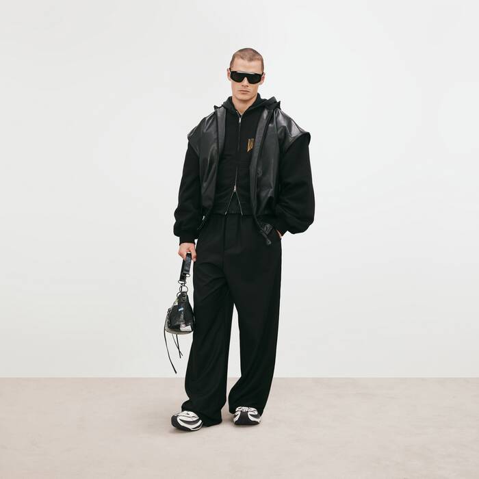 Sneaker Jet pour Homme en Blanc/noir - Homme | Balenciaga Suisse FR - Image 2