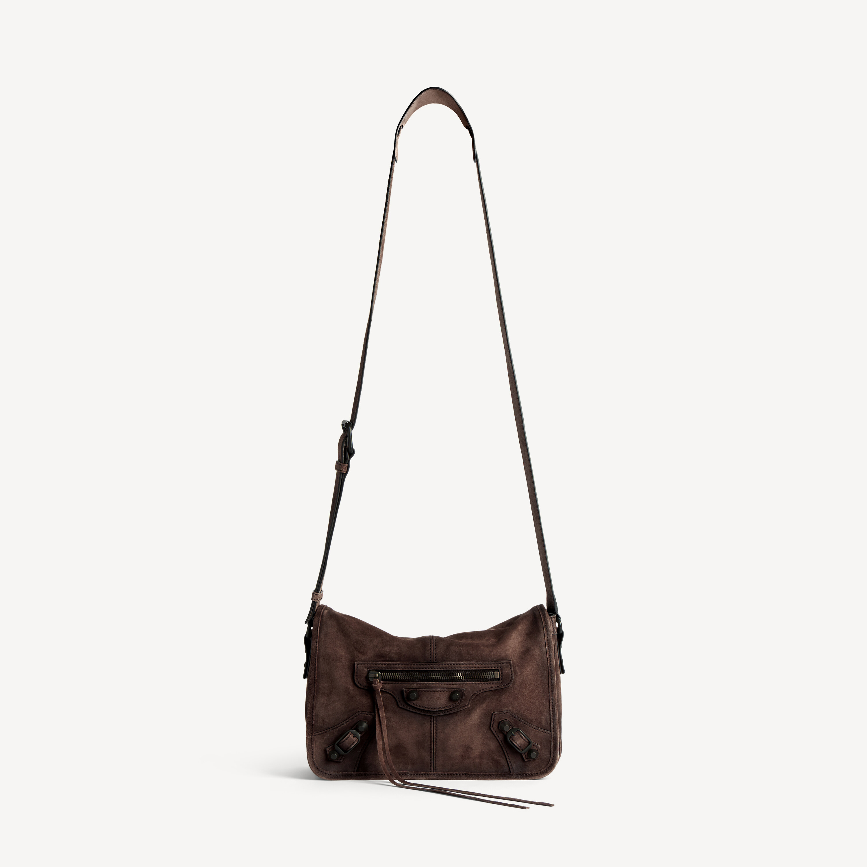 Balenciaga le city flap messenger bag small
