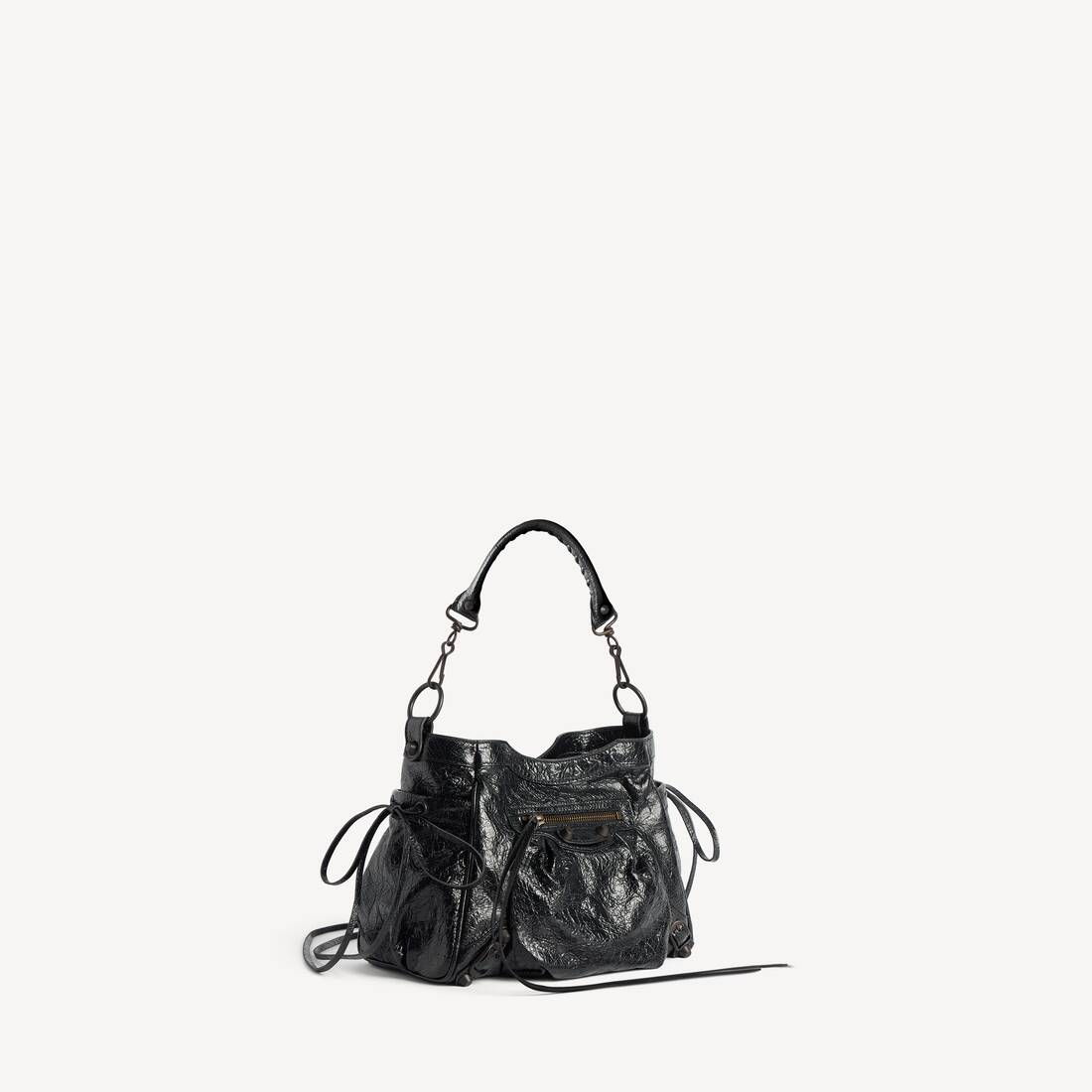 Women's Le City Bucket Bag Small in Black | Balenciaga United States EN - Image 2
