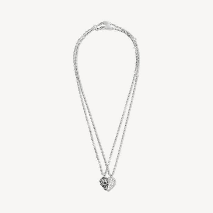 Midnight Necklace in Silver | Balenciaga Hong Kong SAR EN - Image 1
