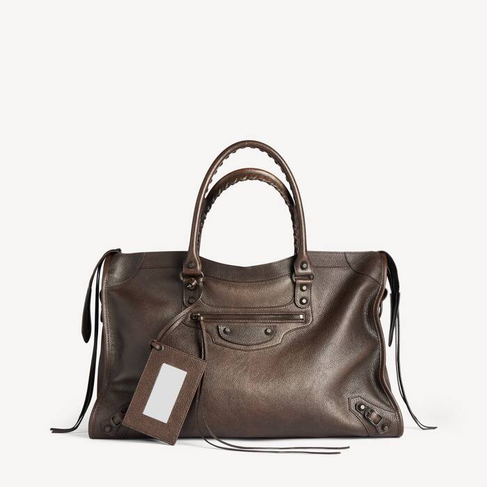 Men's Le City Bag Large in Brown/caramel - Men | Balenciaga Canada EN - Image 1