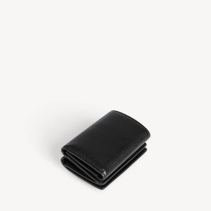 Portefeuille Le City Business Mini  pour Homme en Noir - Homme | Balenciaga France FR - Image 2
