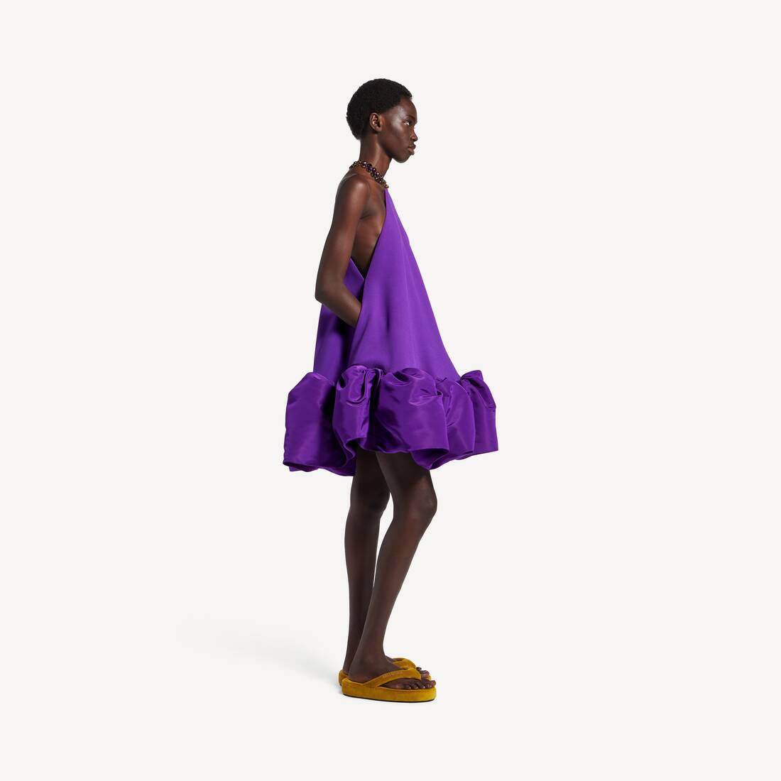 Halter balloon mini dress Halter balloon mini dress