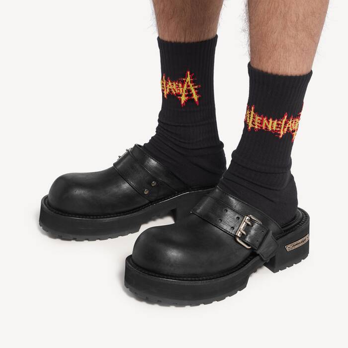 Men's Venom Mule in Black - Men | Balenciaga Thailand EN - Image 3