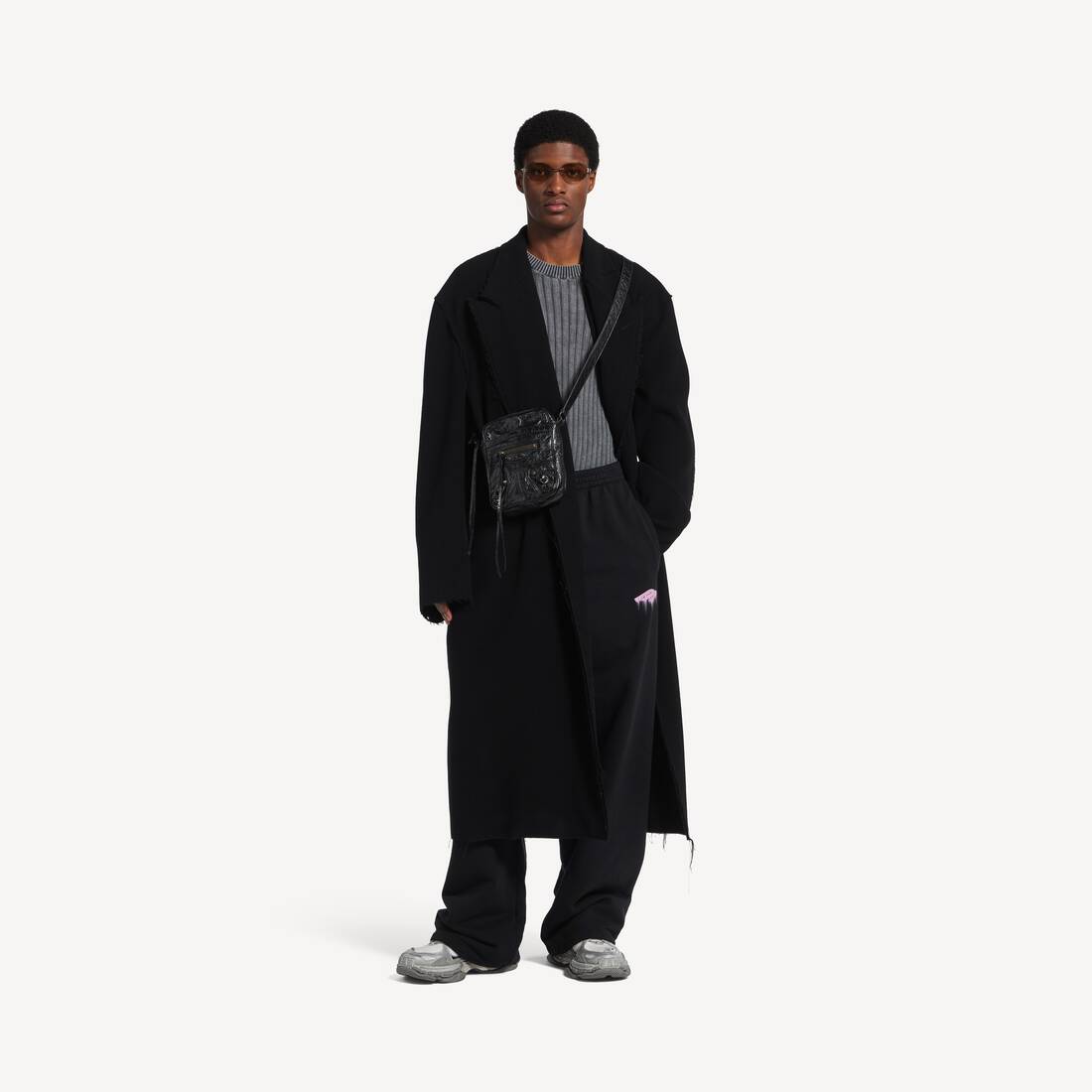 Sac Crossbody Le City Vertical pour Homme en Noir | Balenciaga Canada FR - Image 7