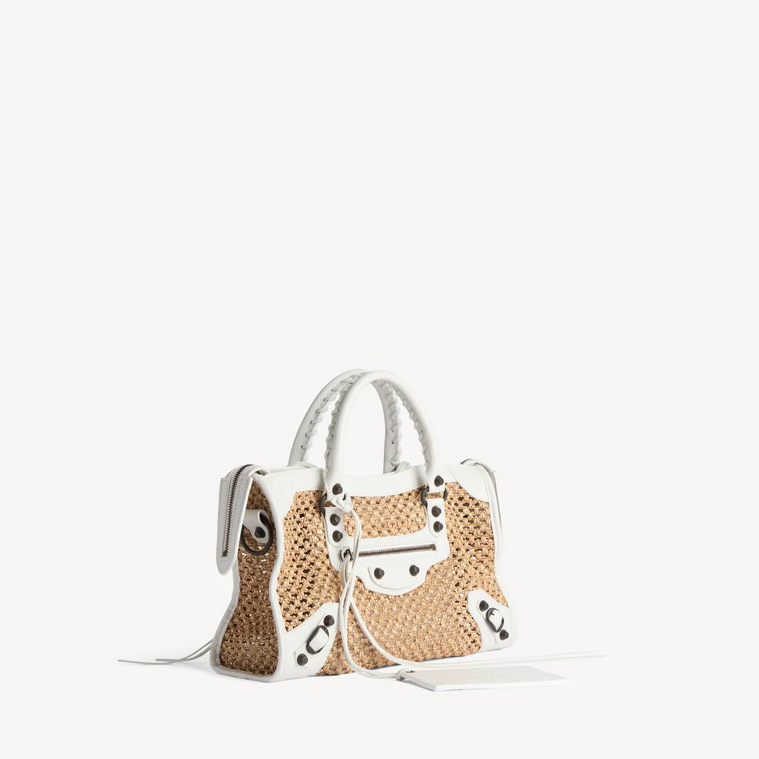 Bolso Le City Peque&ntilde;o para Mujer en Natural/blanco &Oacute;ptico | Balenciaga Espa&ntilde;a ES - Image 2