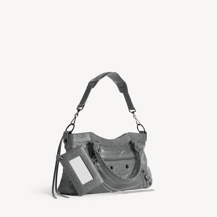 Sac Le City First pour Femme en Roche Volcanique - Femme | Balenciaga Suisse FR - Image 2