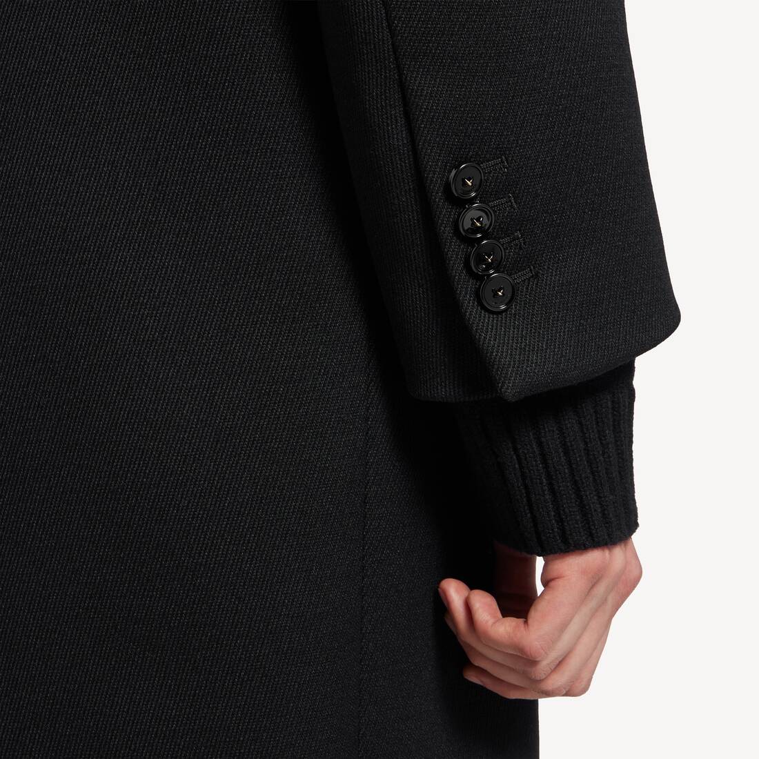ブラック の ウィメンズ フード付きマキシコート  | Balenciaga 日本 JA - Image 6
