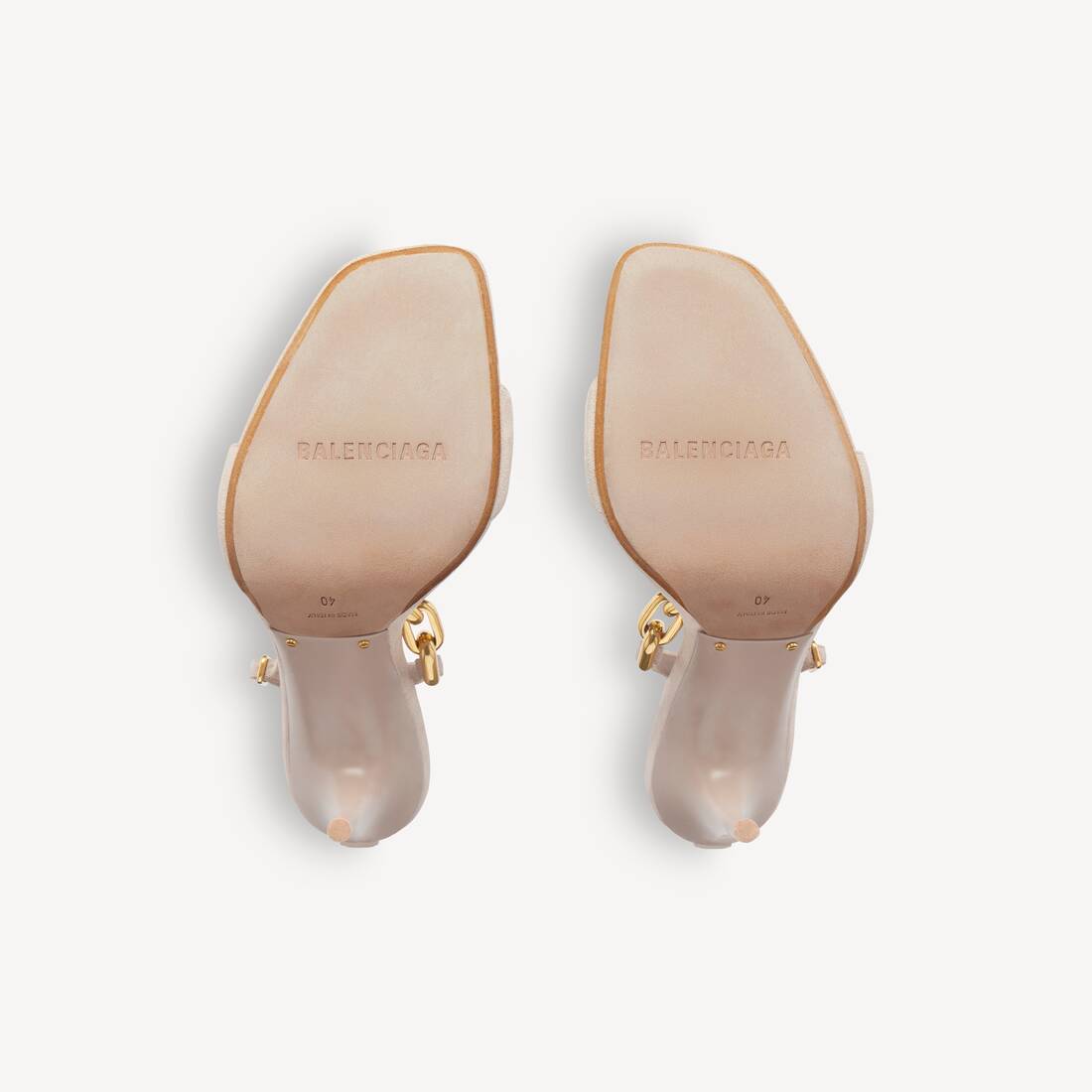 Sandalo Duchesse da Donna in Nude | Balenciaga Italia IT - Image 5