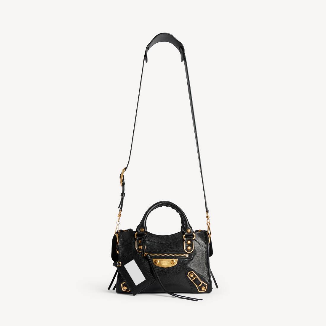 Borsa Le City Uptown Mini da Donna in Nero | Balenciaga Italia IT - Image 5