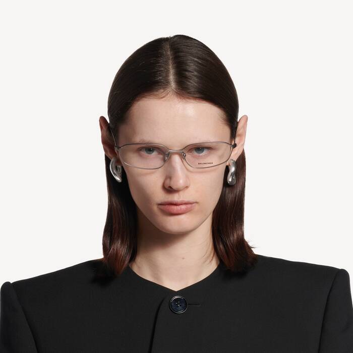 여성 루프 이어링 실버 - 여성 | 발렌시아가 대한민국 KO - Image 2