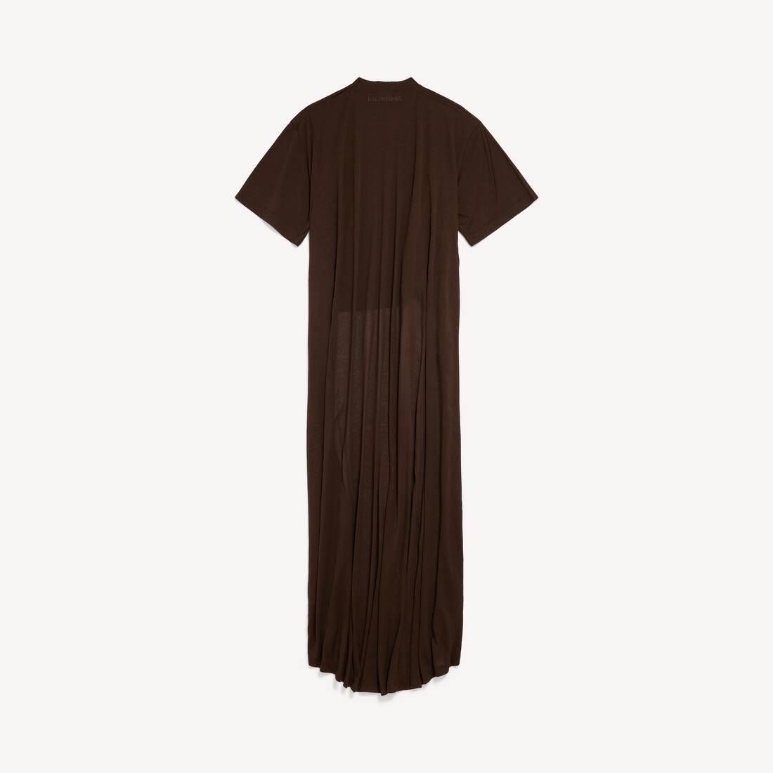 T-shirt Mit Schleppe  f&uuml;r Damen in Moka | Balenciaga Schweiz DE - Image 2