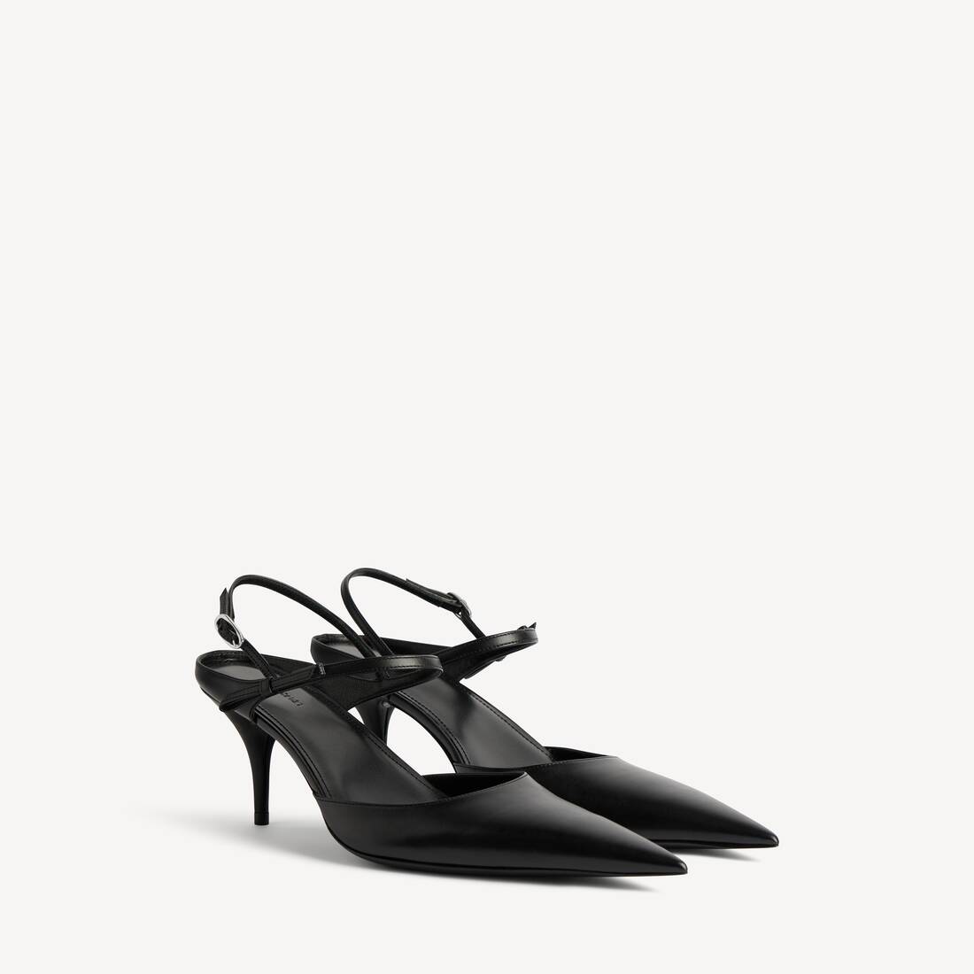 Women's Avenue Bow Slingback in Black/silver | Balenciaga United Kingdom EN - Image 2