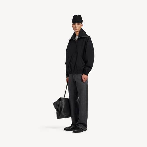 zip-up jersey jacket