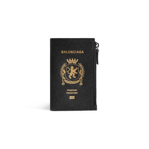 passport long coin and card holder
