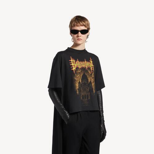 balenciaga sacr&eacute; c&oelig;r拖尾t恤