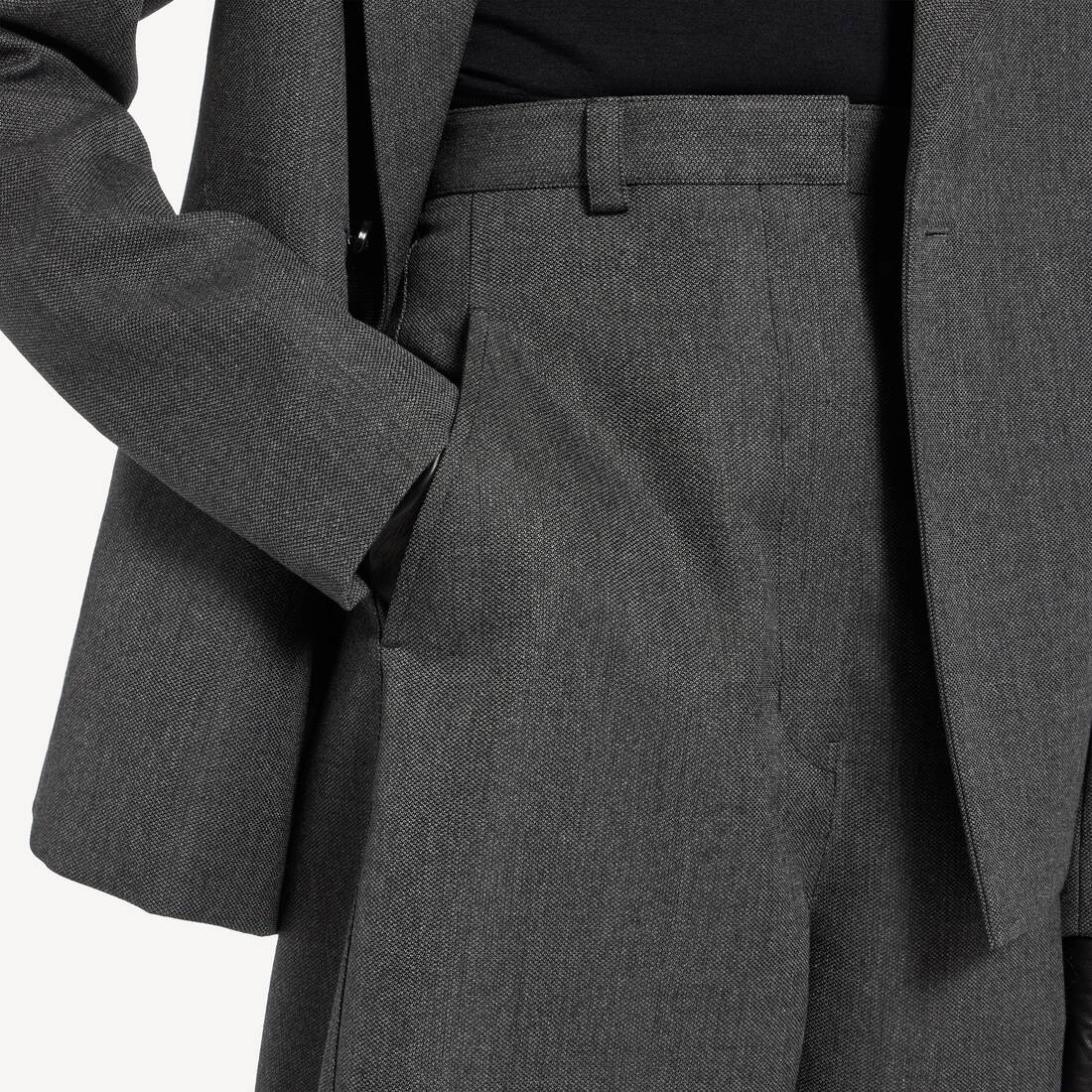 ダークグレー の ウィメンズ ハイウエスト バレルパンツ  | Balenciaga 日本 JA - Image 4