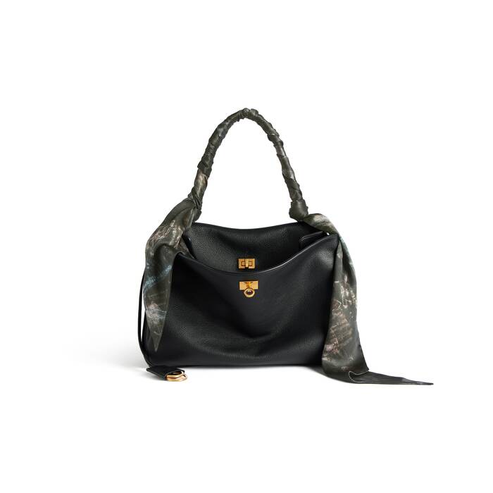 워시드 크레용 스카프