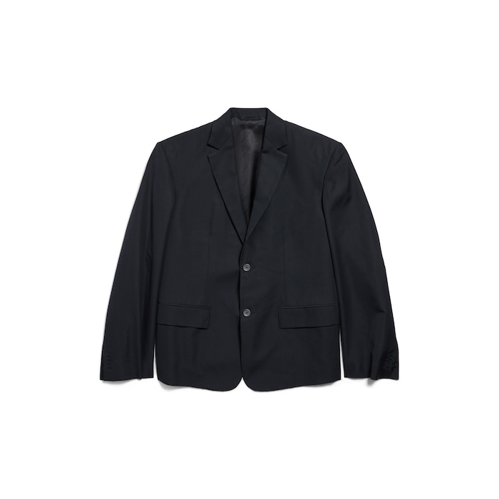 einreihige tailored oversized-jacket