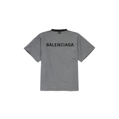 balenciaga back wendbares oversized t-shirt