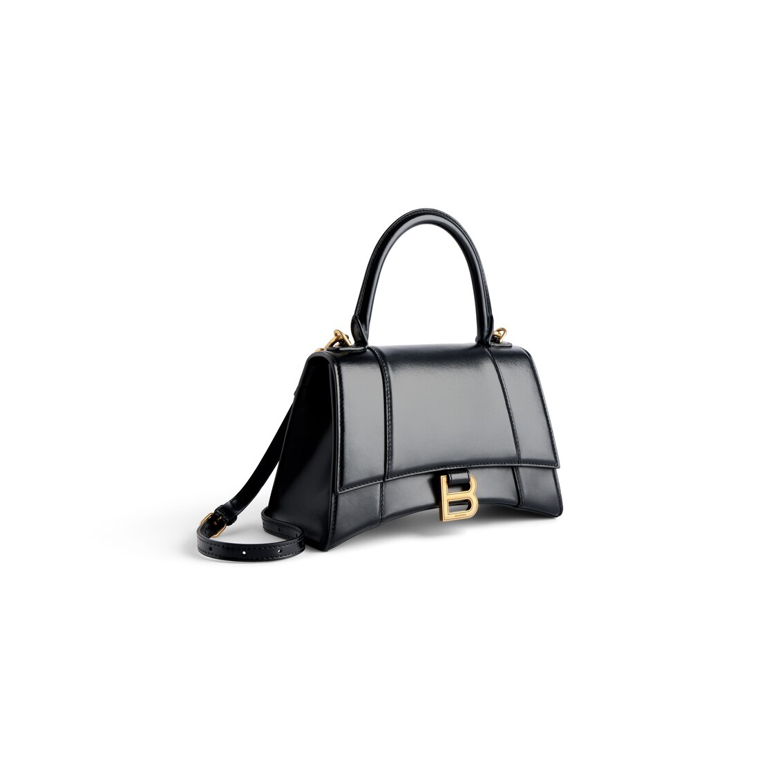 ★送料込★BALENCIAGA HOURGLASS ミニ トップハンドル バッグ Balenciaga Hourglass Mini Handbag With Chain And Rhinestones