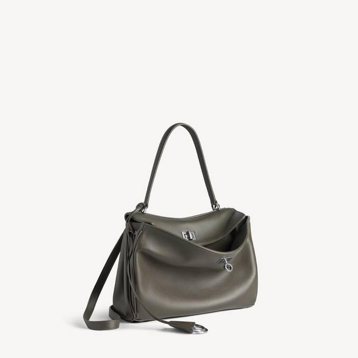 Women's Rodeo Handbag Small in Khaki - Women | Balenciaga France EN - Image 2