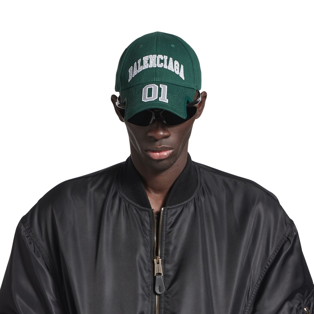 BALENCIAGA ベースボールキャップ ダークグリーン ダークグリーン の メンズ Basketball キャップ | Balenciaga JP