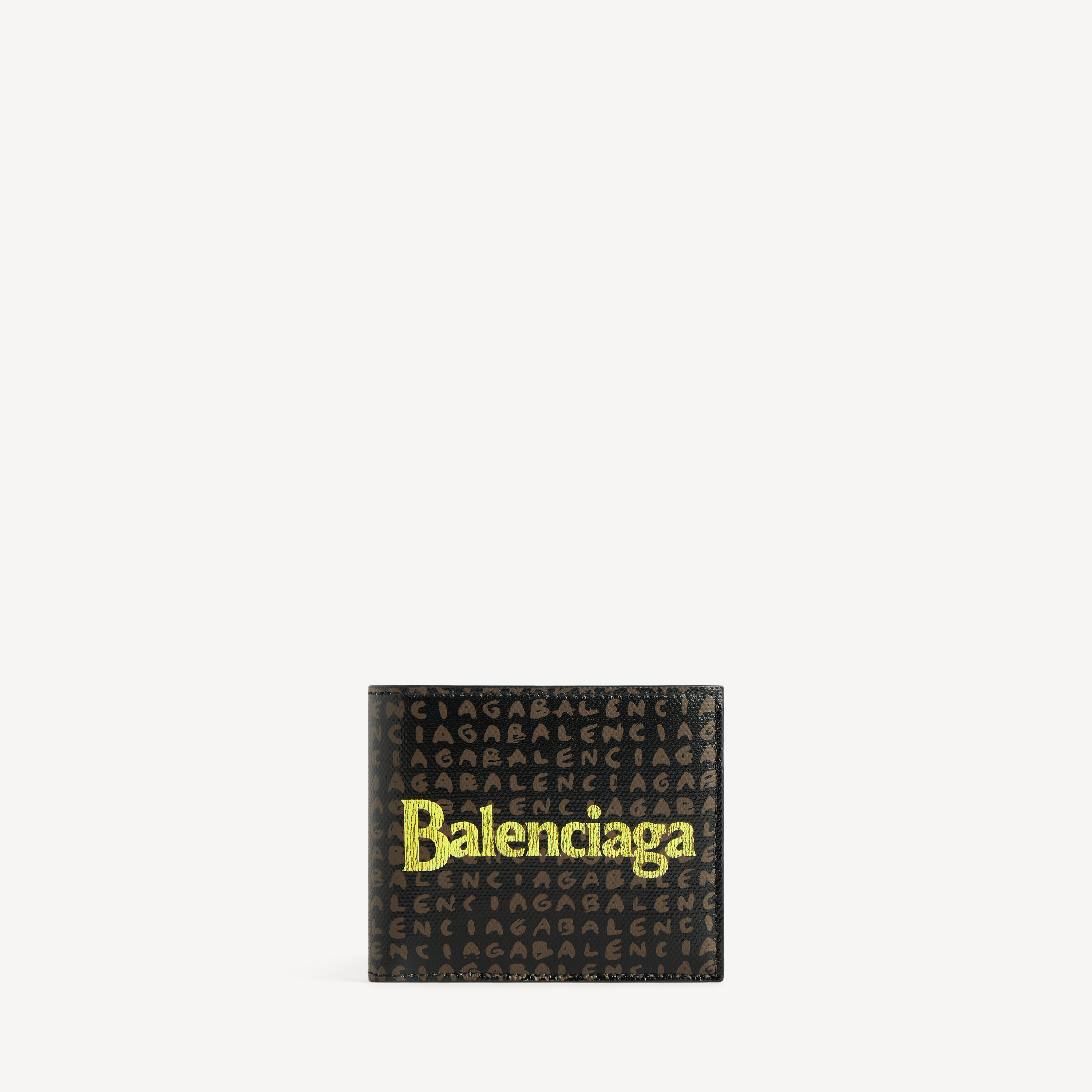 Balenciaga select square folded coin wallet