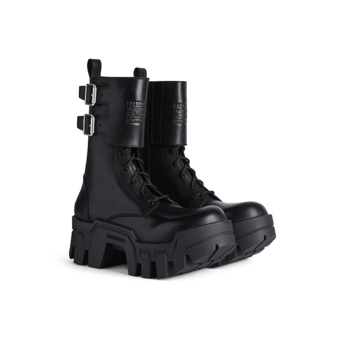 Women's Bulldozer Combat Lace-up Boot in Black