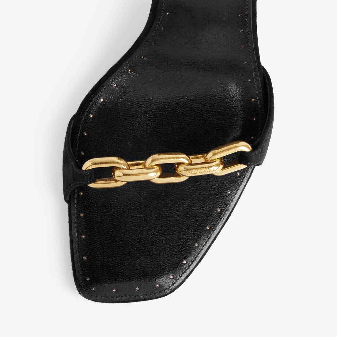 Sandalo Duchesse da Donna in Nero | Balenciaga Italia IT - Image 2