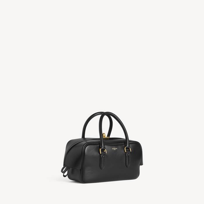 Le 7 Bowlingtasche Klein f&uuml;r Damen in Schwarz - Damen | Balenciaga Deutschland DE - Image 2