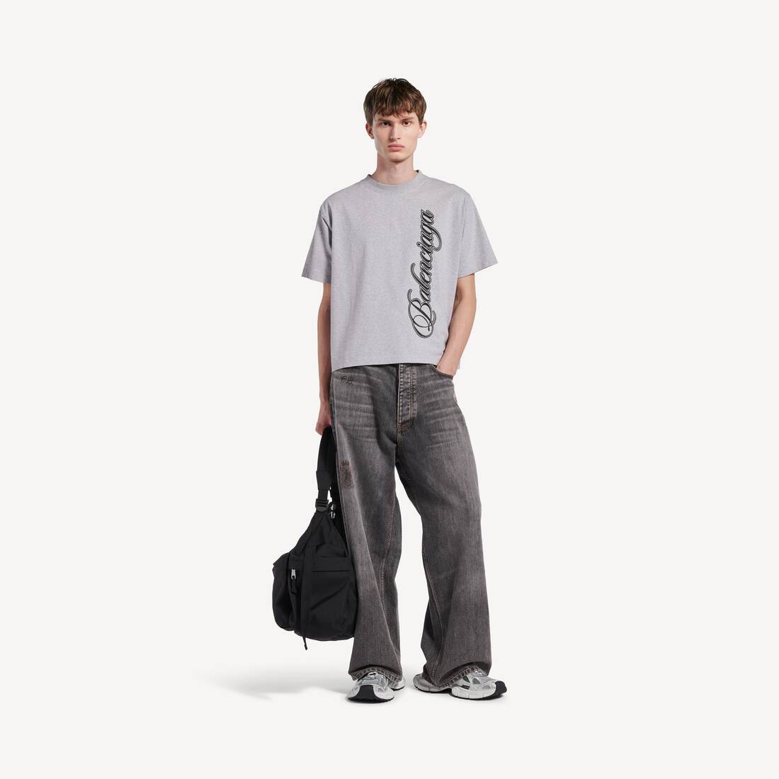 Men's 3xl Gradient Sneaker in Black/grey/white | Balenciaga Singapore EN - Image 9