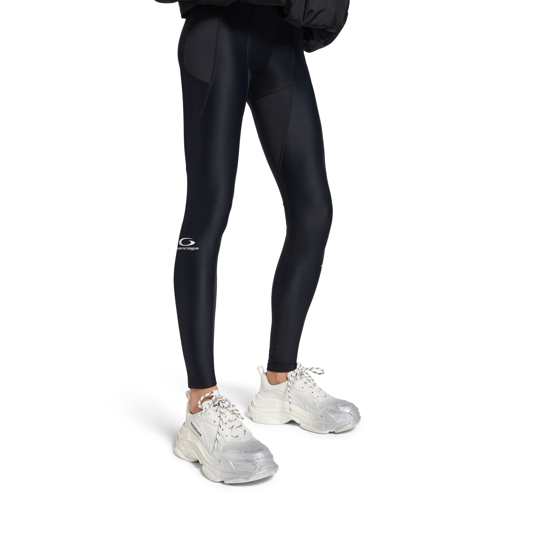 triple s glitter spray sneaker