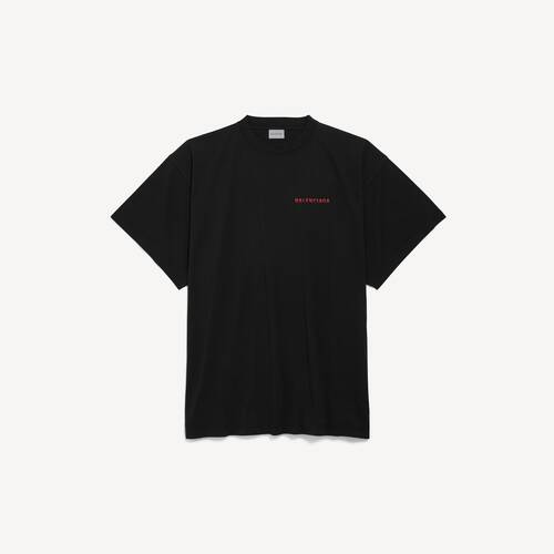 balenciaga back gradient camiseta oversize