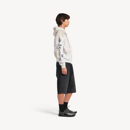 classic ink zip-up hoodie