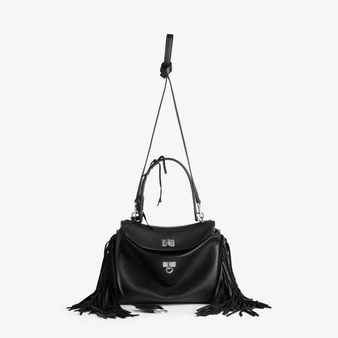 Women's Rodeo Handbag Small  in Black | Balenciaga United States EN - Image 4